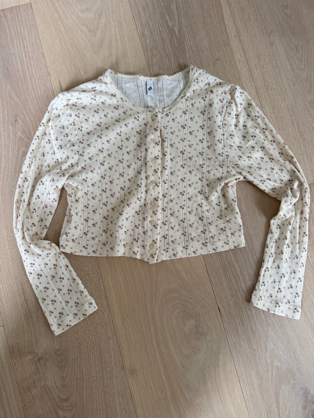 Coucou Intimates Crop Cardi English Rose